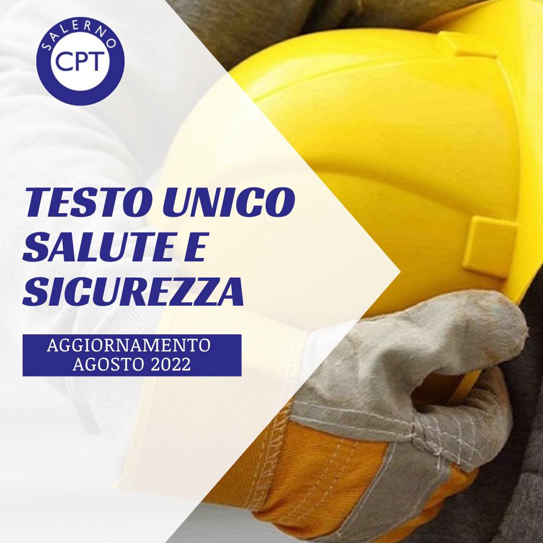 testo unico salute e sicurezza